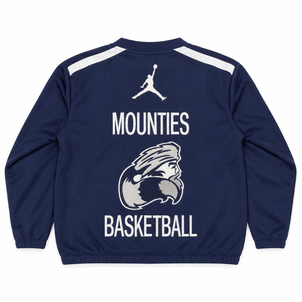 Navy Zip-up — view 2